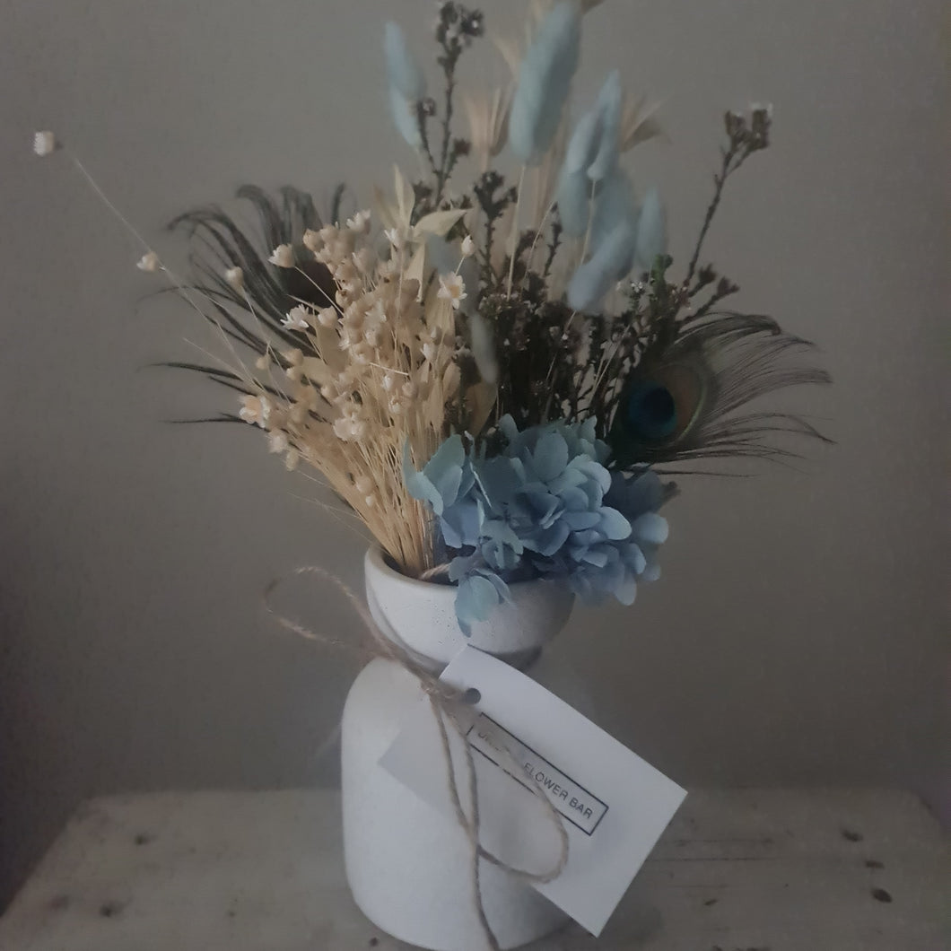 Mini posie pot in Blue
