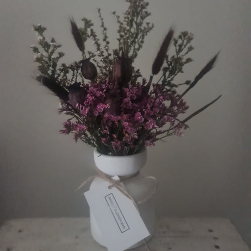 Mini posie pot in ruby